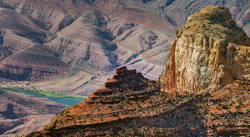 A picture containing valley, nature, canyonDescription automatically generated